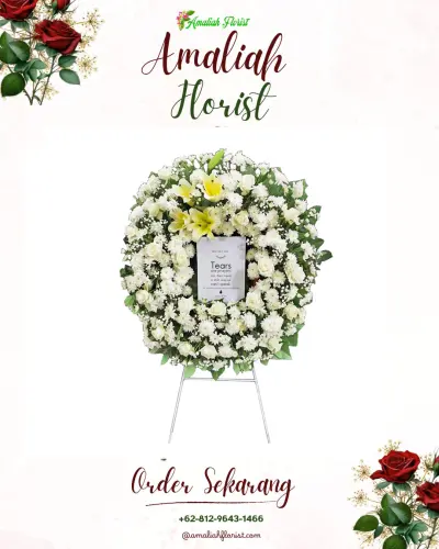 Krans Bunga Duka Cita cihawuk